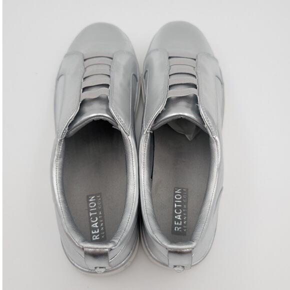 Reaction Kenneth Cole Bonnie Metallic Slip-On Sneaker Women's Size US9.5 EU40.5 - Picture 8 of 12